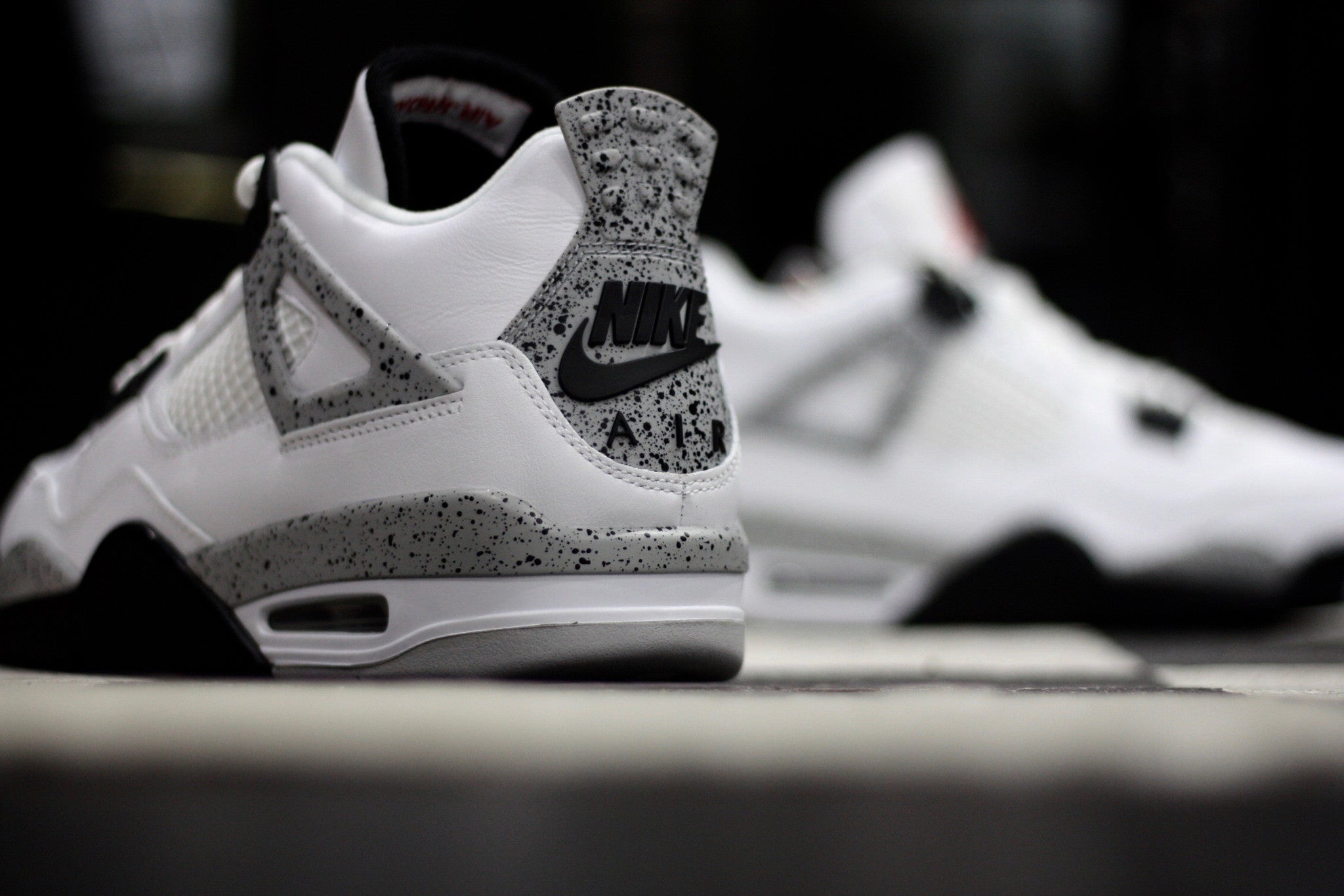 AIR JORDAN RETRO 4 OG "WHITE CEMENT" 2016 840606-129 - thesneakerspy