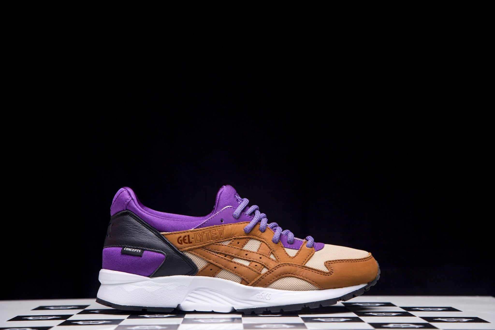 ASICS GEL LYTE V X CONCEPTS "MIX AND MATCH" PURPLE - thesneakerspy