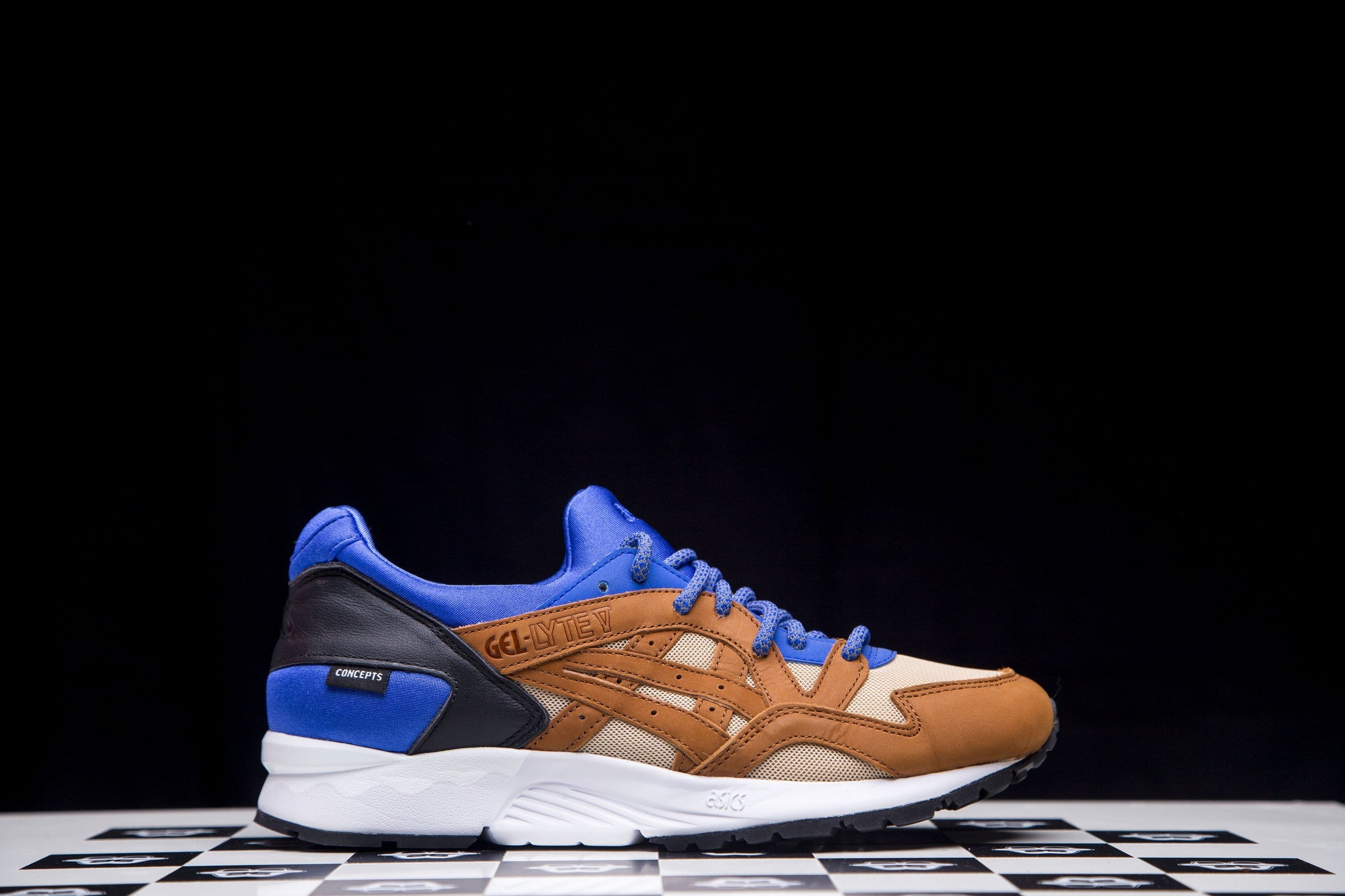 ASICS GEL LYTE V X CONCEPTS "MIX & MATCH" BLUE - thesneakerspy