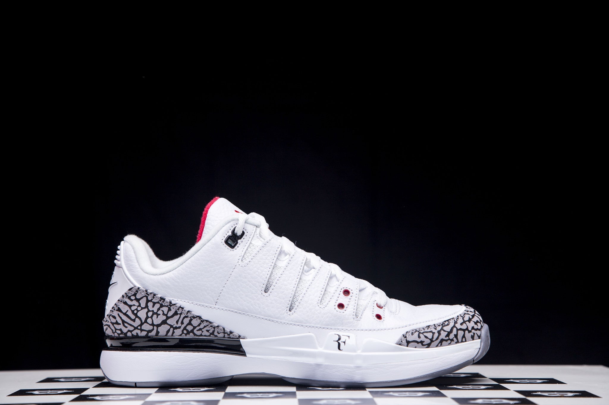 NIKE ZOOM VAPOR AJ3 X ROGER FEDERER "WHITE CEMENT" 709998 160 - thesneakerspy