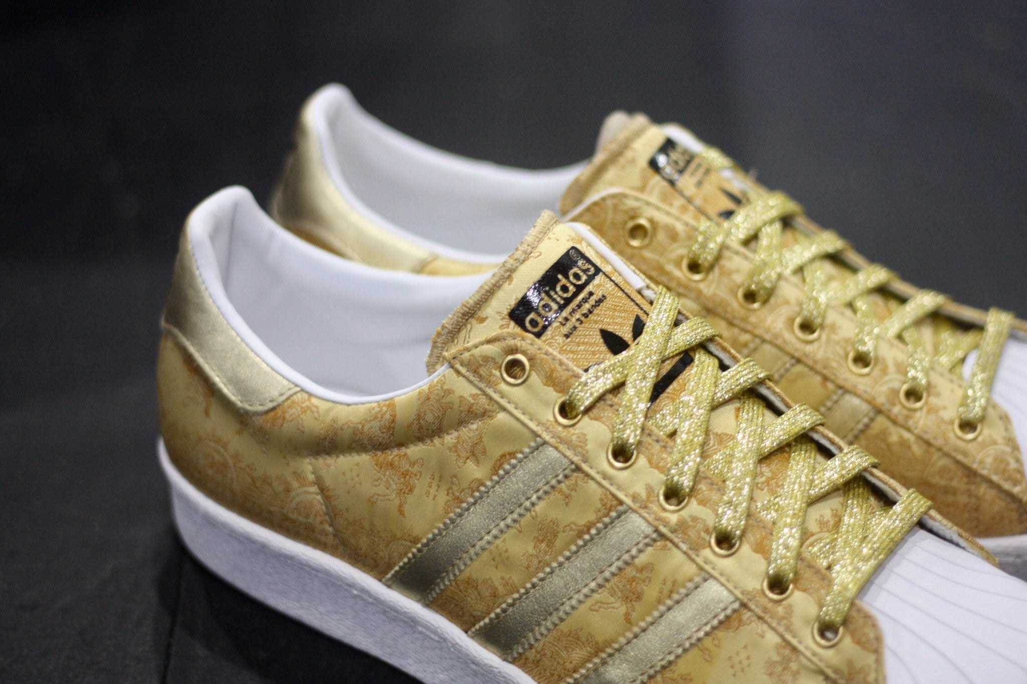 ADIDAS SUPERSTAR 80'S CNY "YEAR OF THE HORSE GOLD" D65867 - thesneakerspy