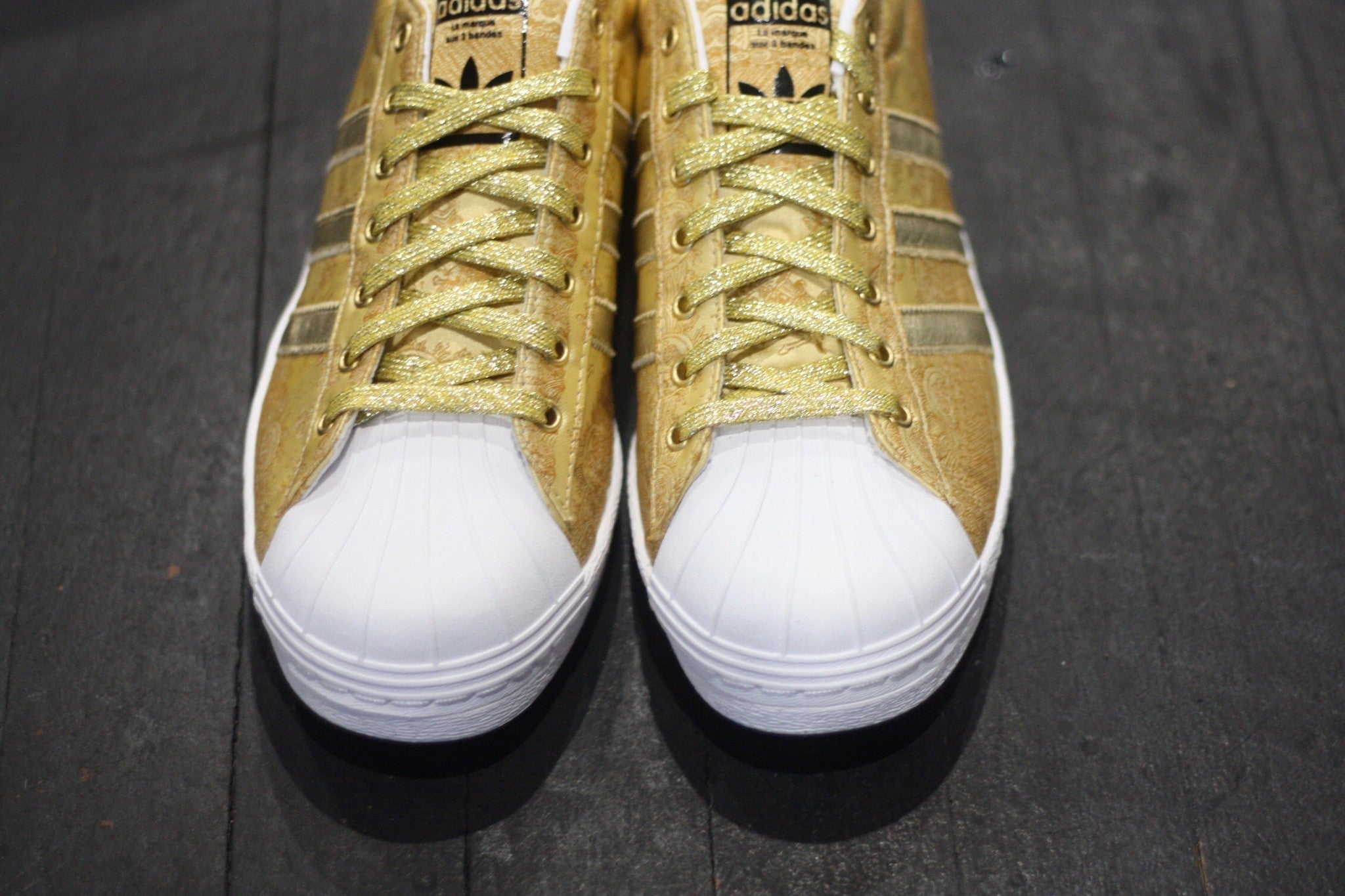 ADIDAS SUPERSTAR 80'S CNY "YEAR OF THE HORSE GOLD" D65867 - thesneakerspy