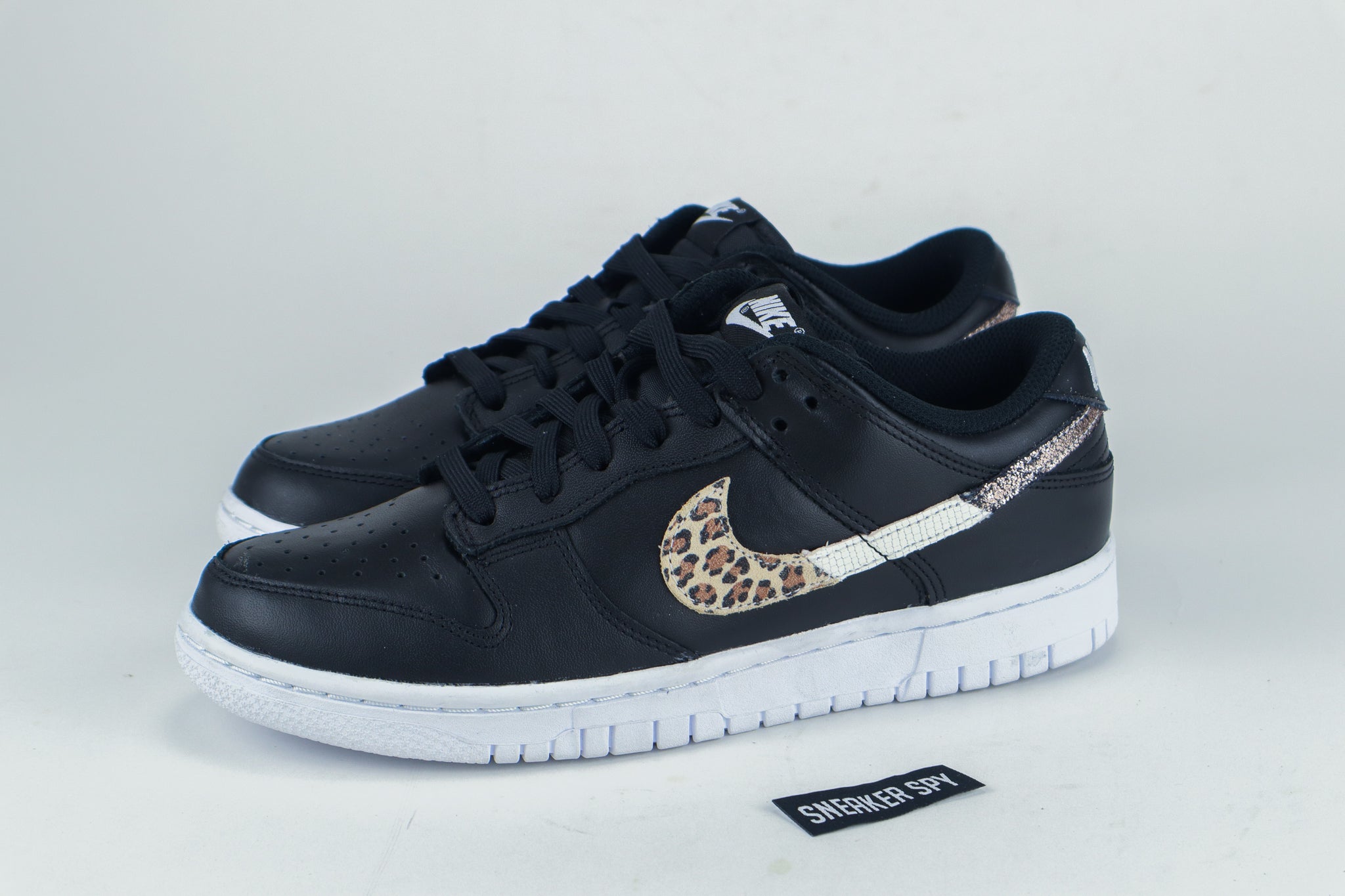 NIKE DUNK LOW SE WOMENS "ANIMAL PACK" BLACK DD7099 001