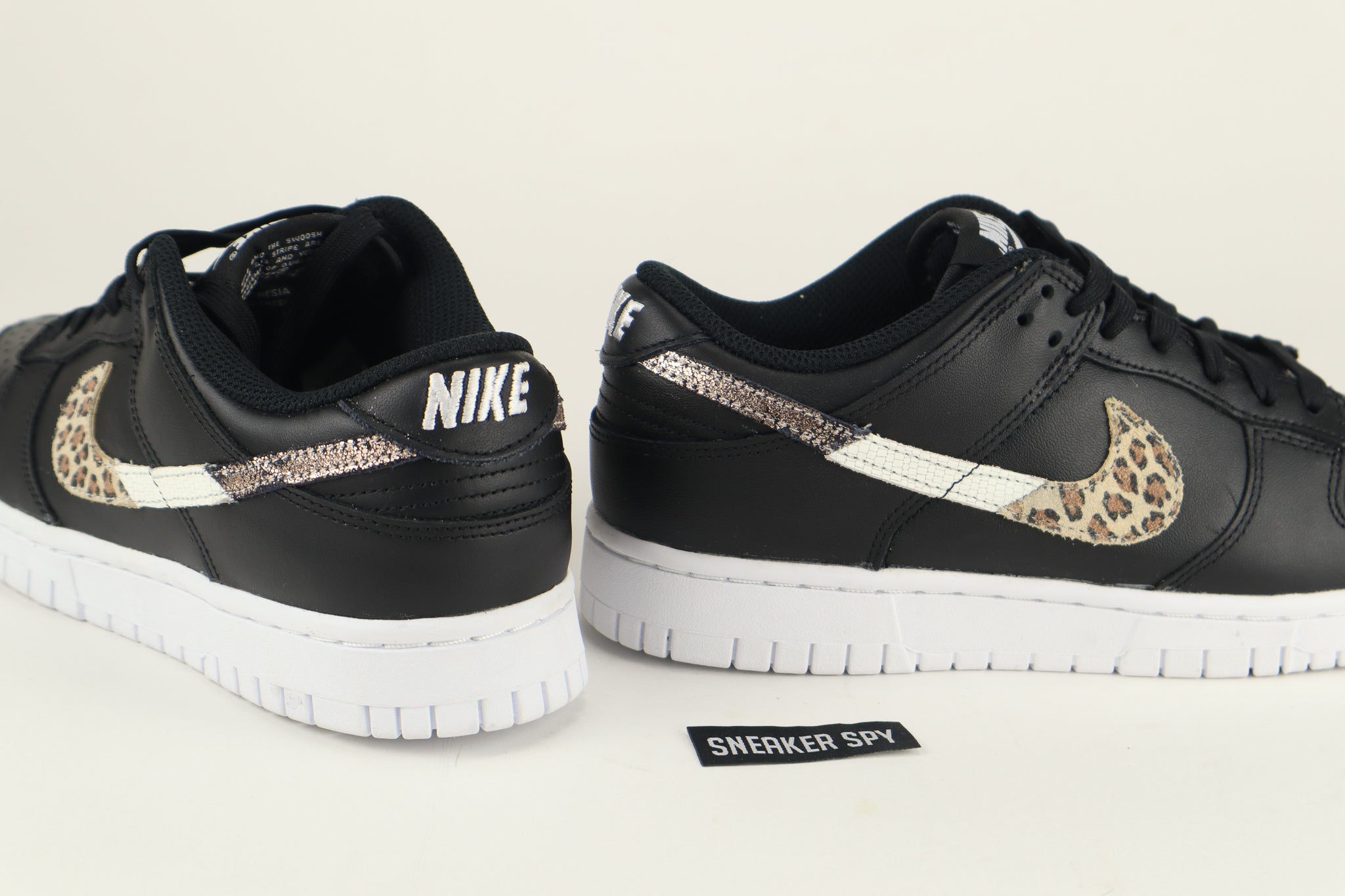 NIKE DUNK LOW SE WOMENS "ANIMAL PACK" BLACK DD7099 001