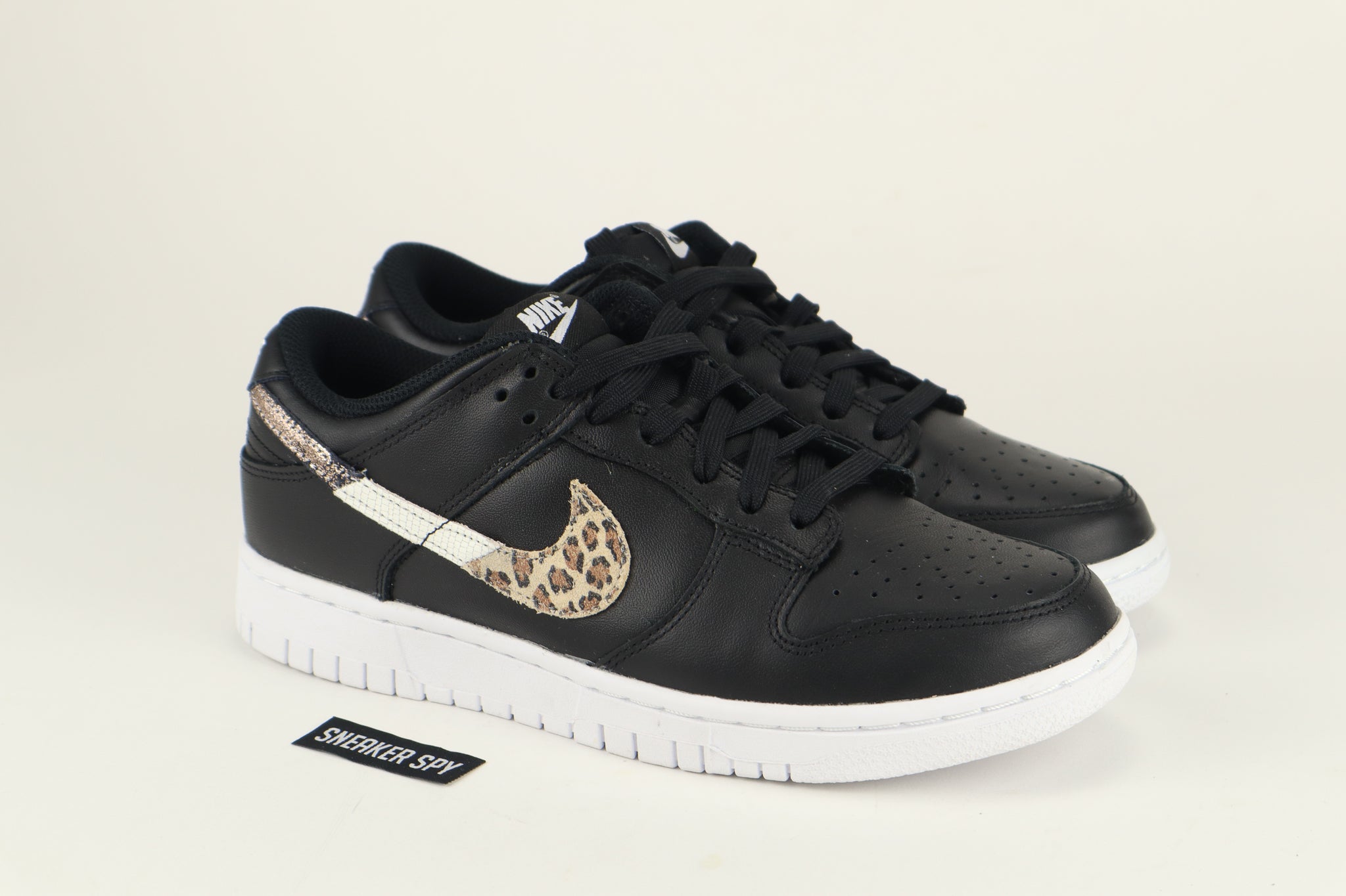 NIKE DUNK LOW SE WOMENS "ANIMAL PACK" BLACK DD7099 001