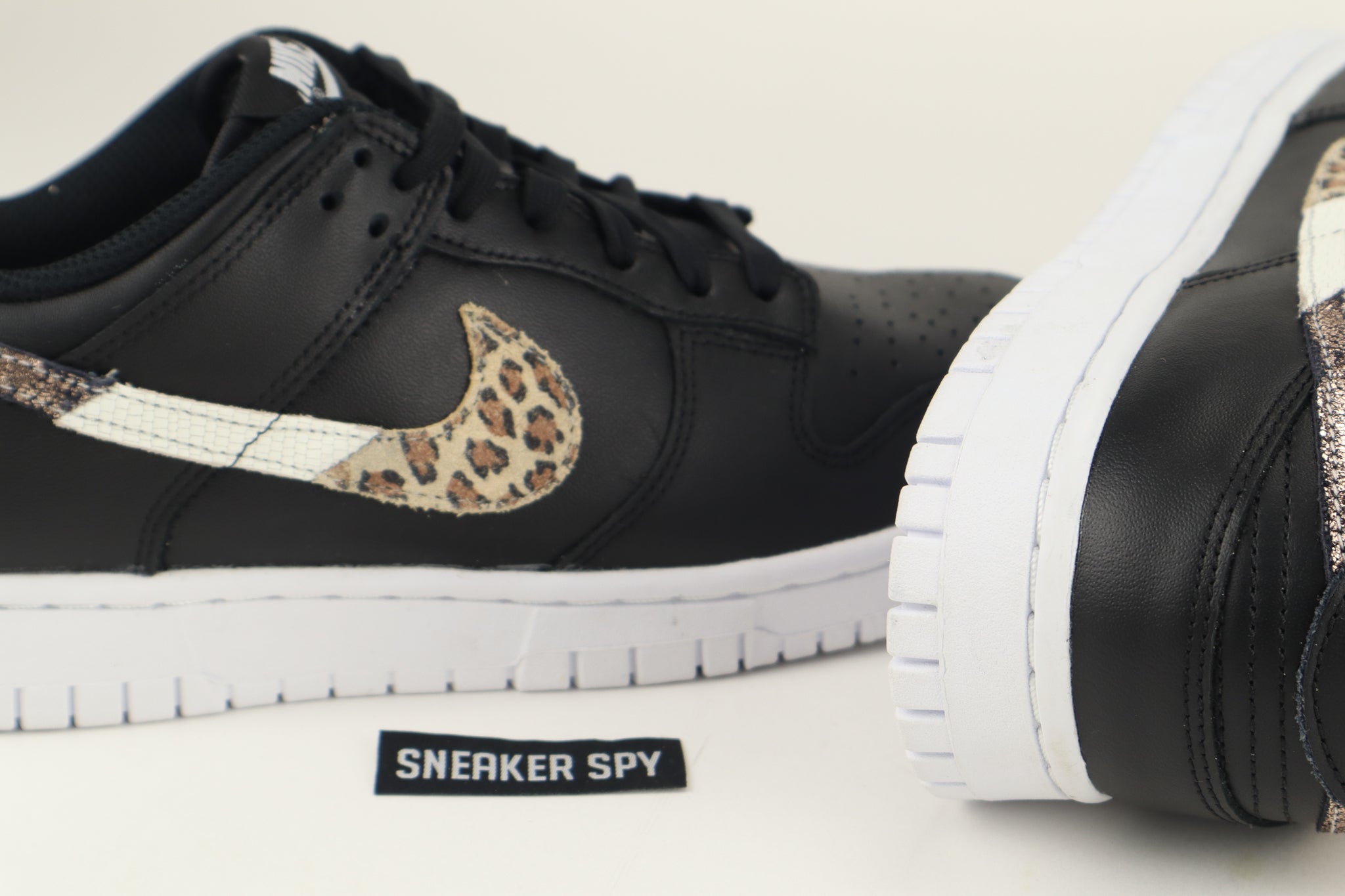 NIKE DUNK LOW SE WOMENS "ANIMAL PACK" BLACK DD7099 001