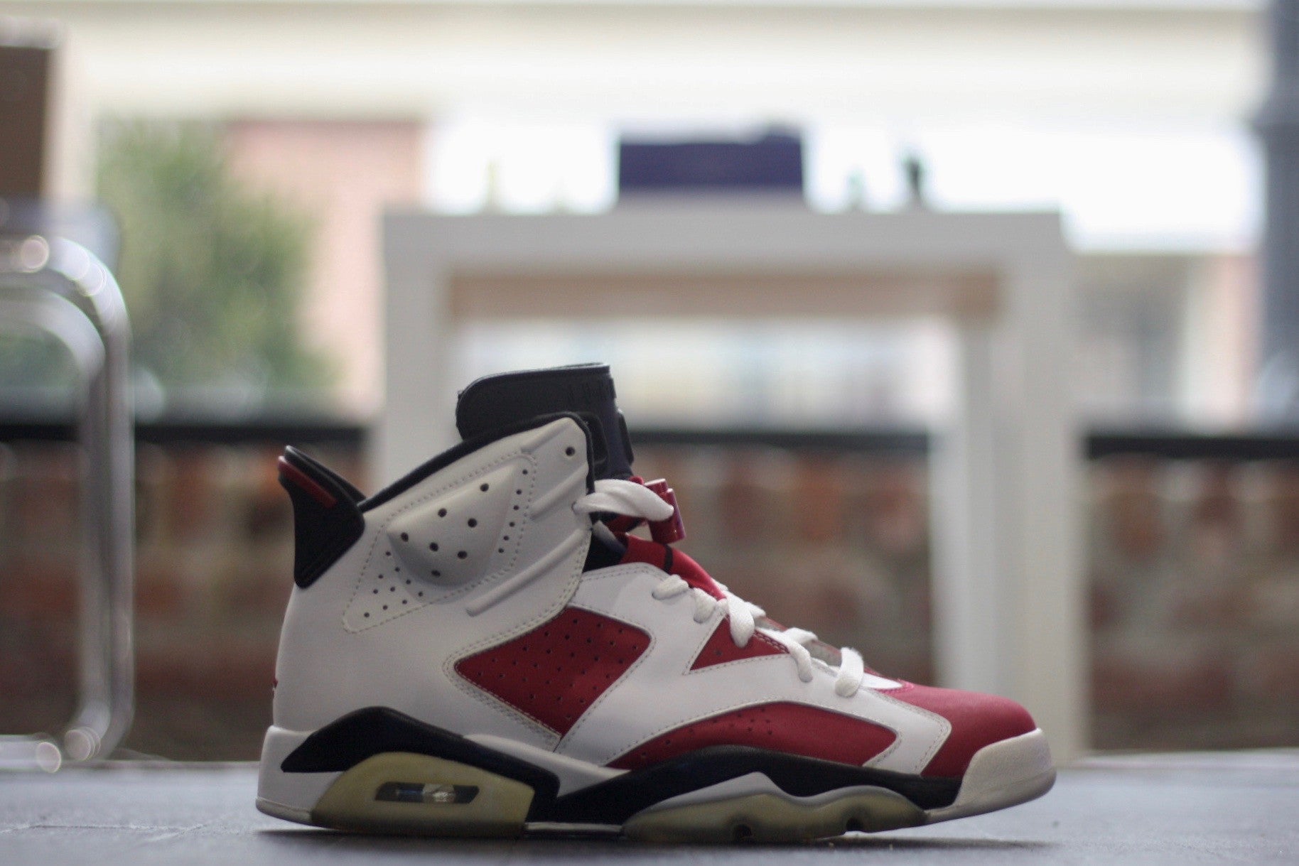 AIR JORDAN RETRO 6 "CARMINE" COLLEZIONE 322719-161 2008 - thesneakerspy