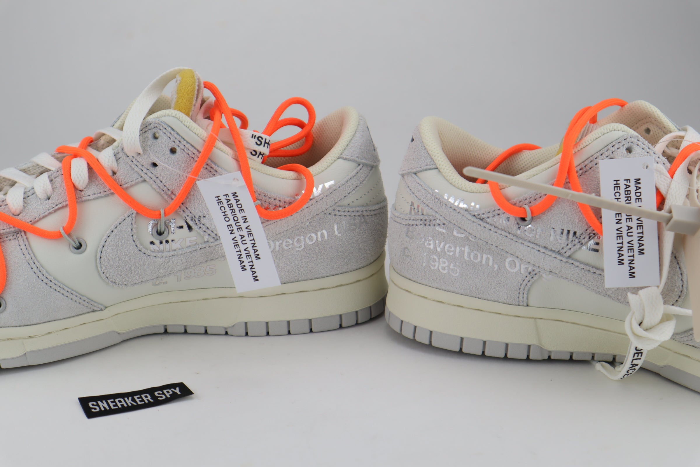 NIKE DUNK LOW OFF WHITE "LOT 11 OF 50" DJ0950 108