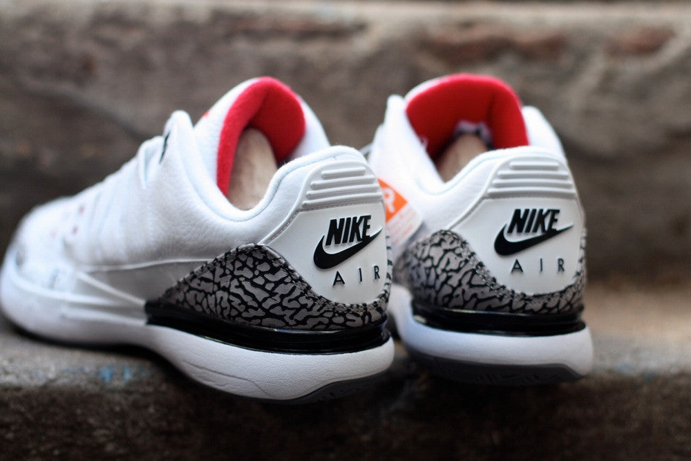 NIKE ZOOM VAPOR AJ3 X ROGER FEDERER "WHITE CEMENT" 709998 160 - thesneakerspy