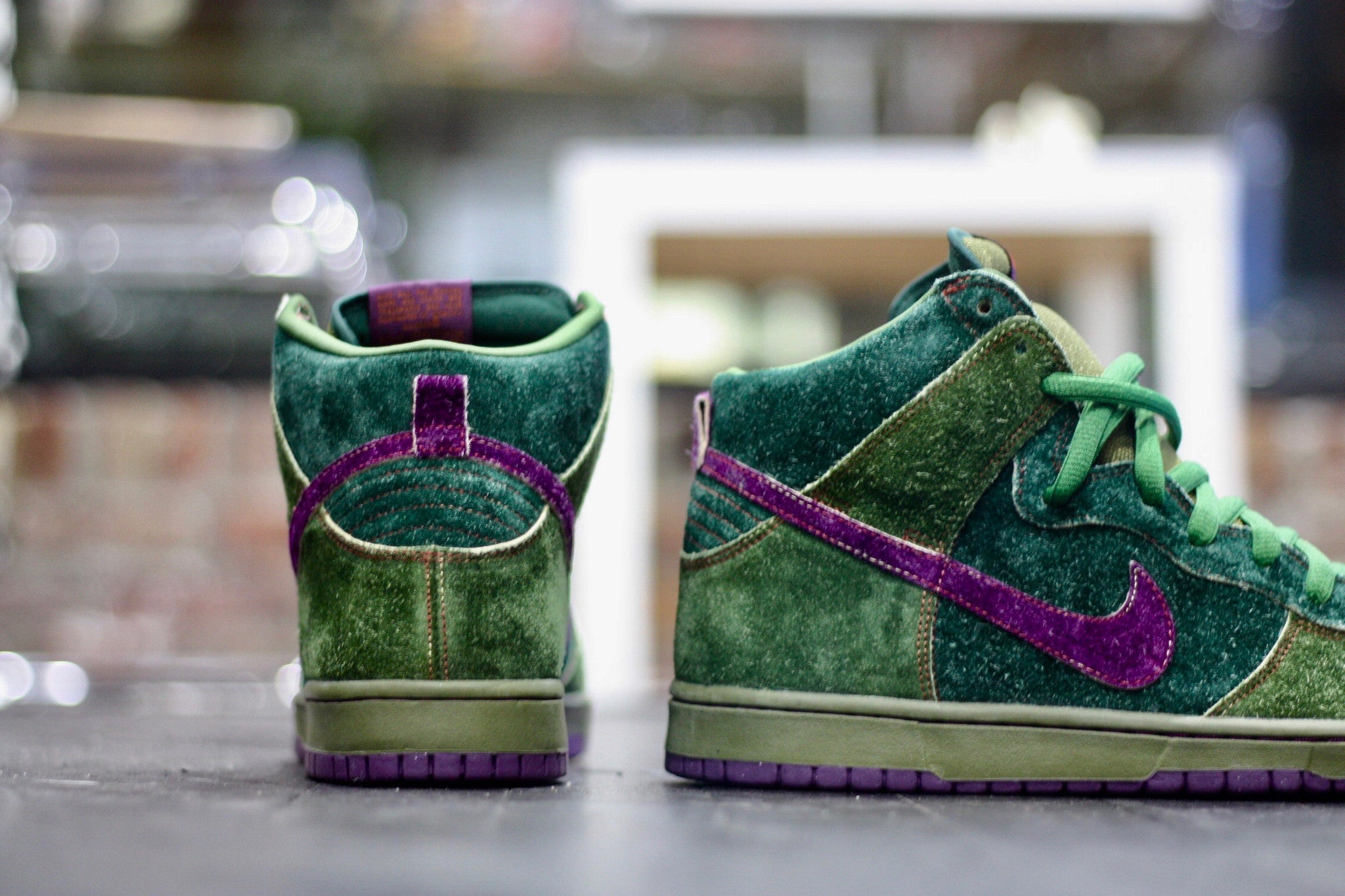 NIKE DUNK HIGH PREMIUM SB "SKUNK" 313171-300