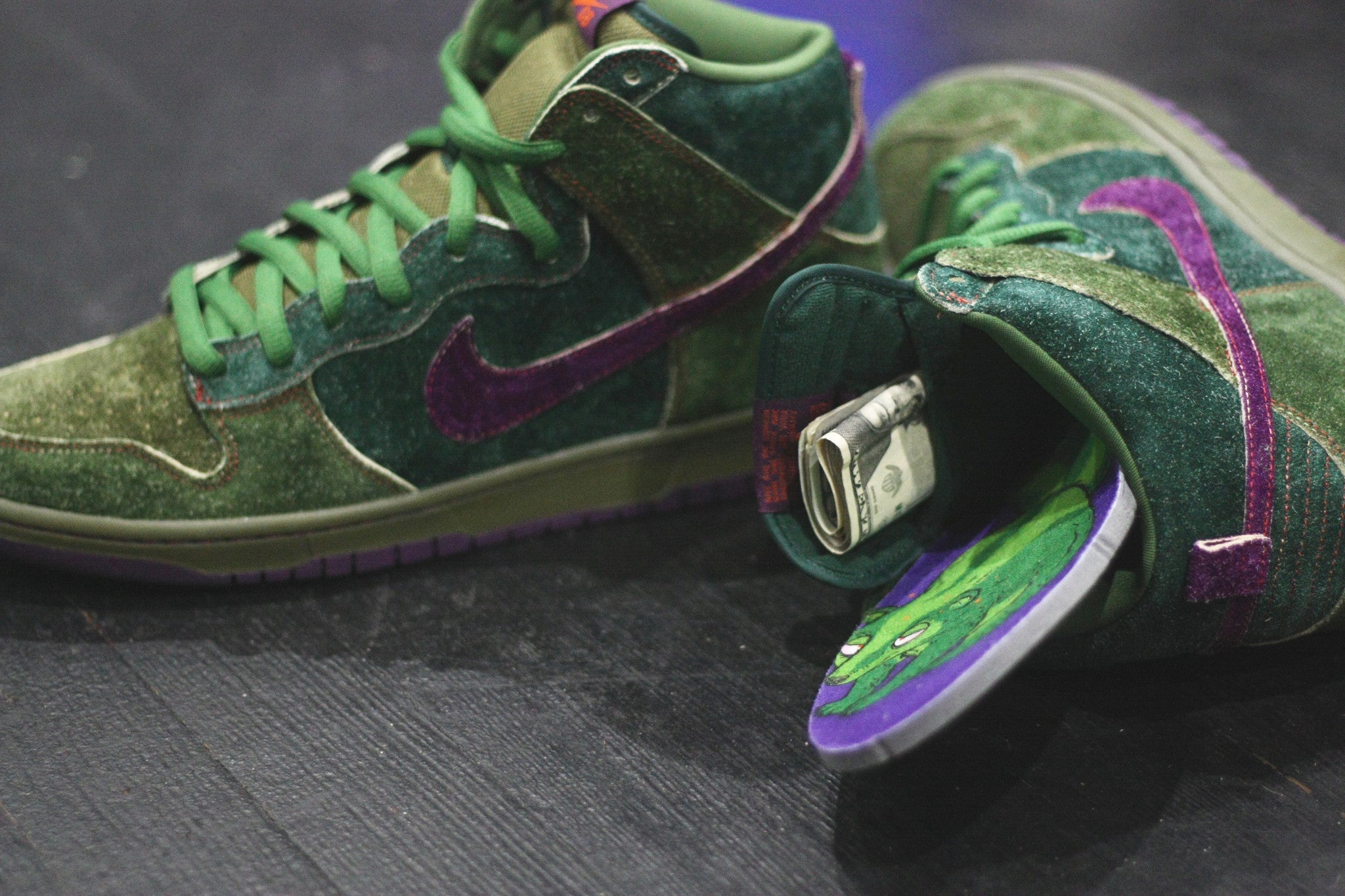 NIKE DUNK HIGH PREMIUM SB "SKUNK" 313171-300