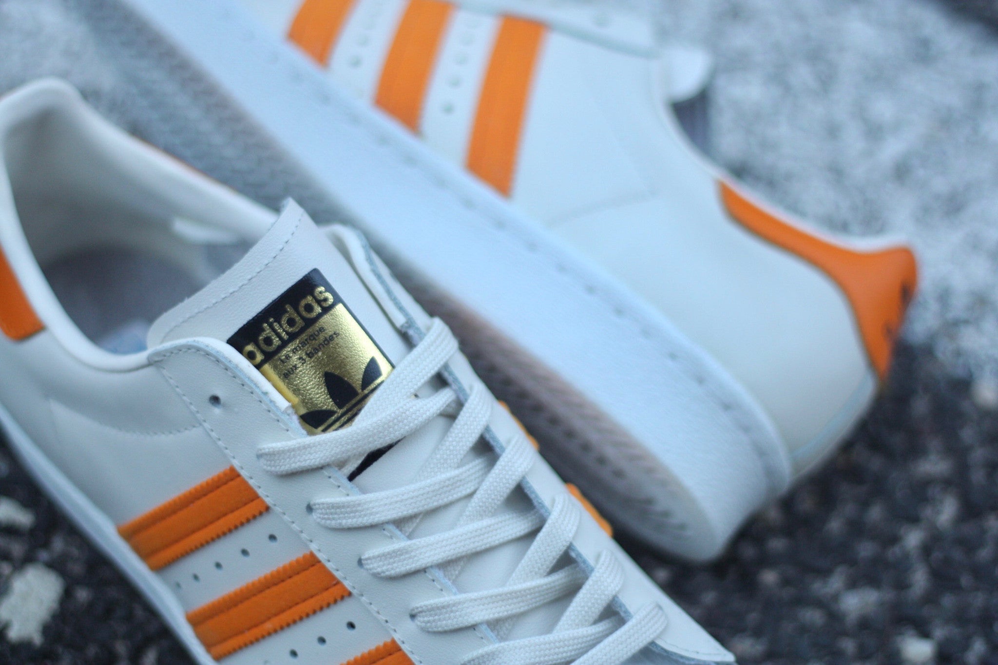 ADIDAS SUPERSTAR 80S "LIGHT ORANGE / OFF WHITE" S75842 - thesneakerspy