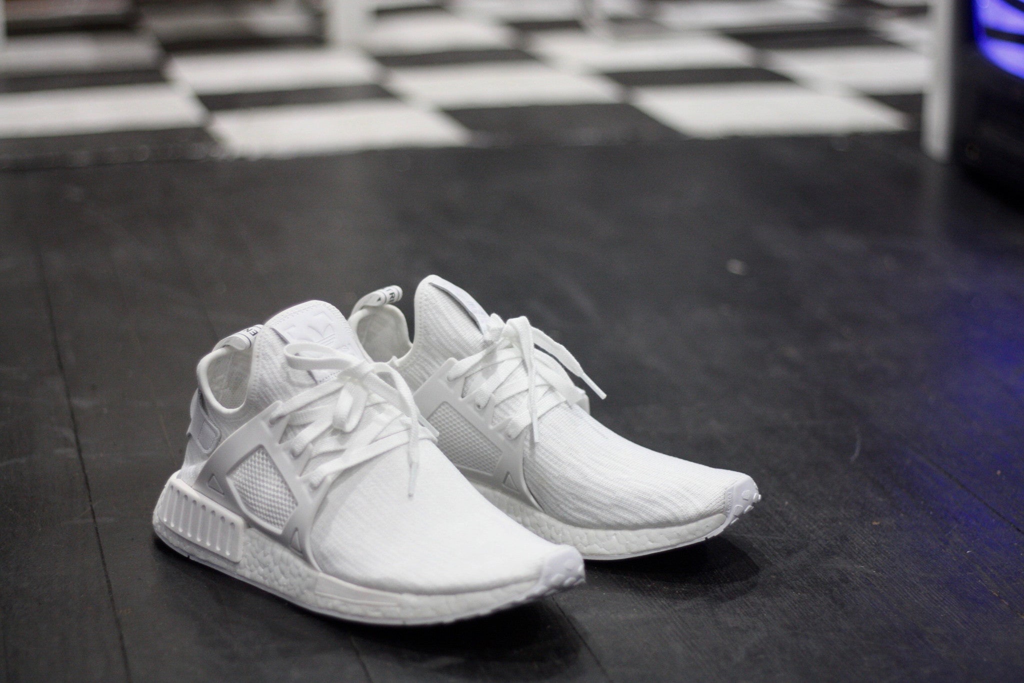 ADIDAS XR1 PK PRIMEKNIT "TRIPLE WHITE" BB1967 - thesneakerspy