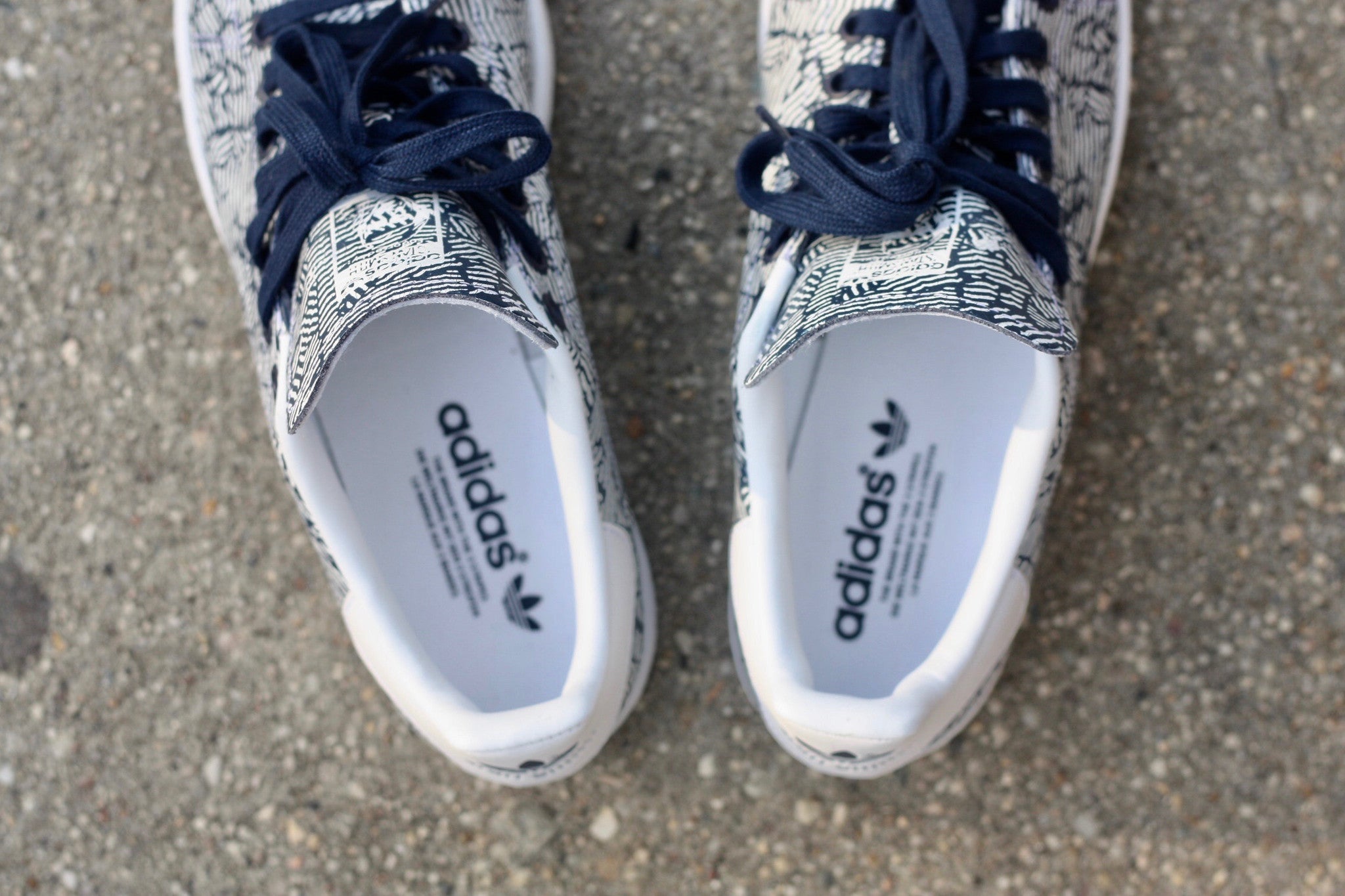 ADIDAS STAN SMITH "NAVY EGGSHELL" S76663 - thesneakerspy