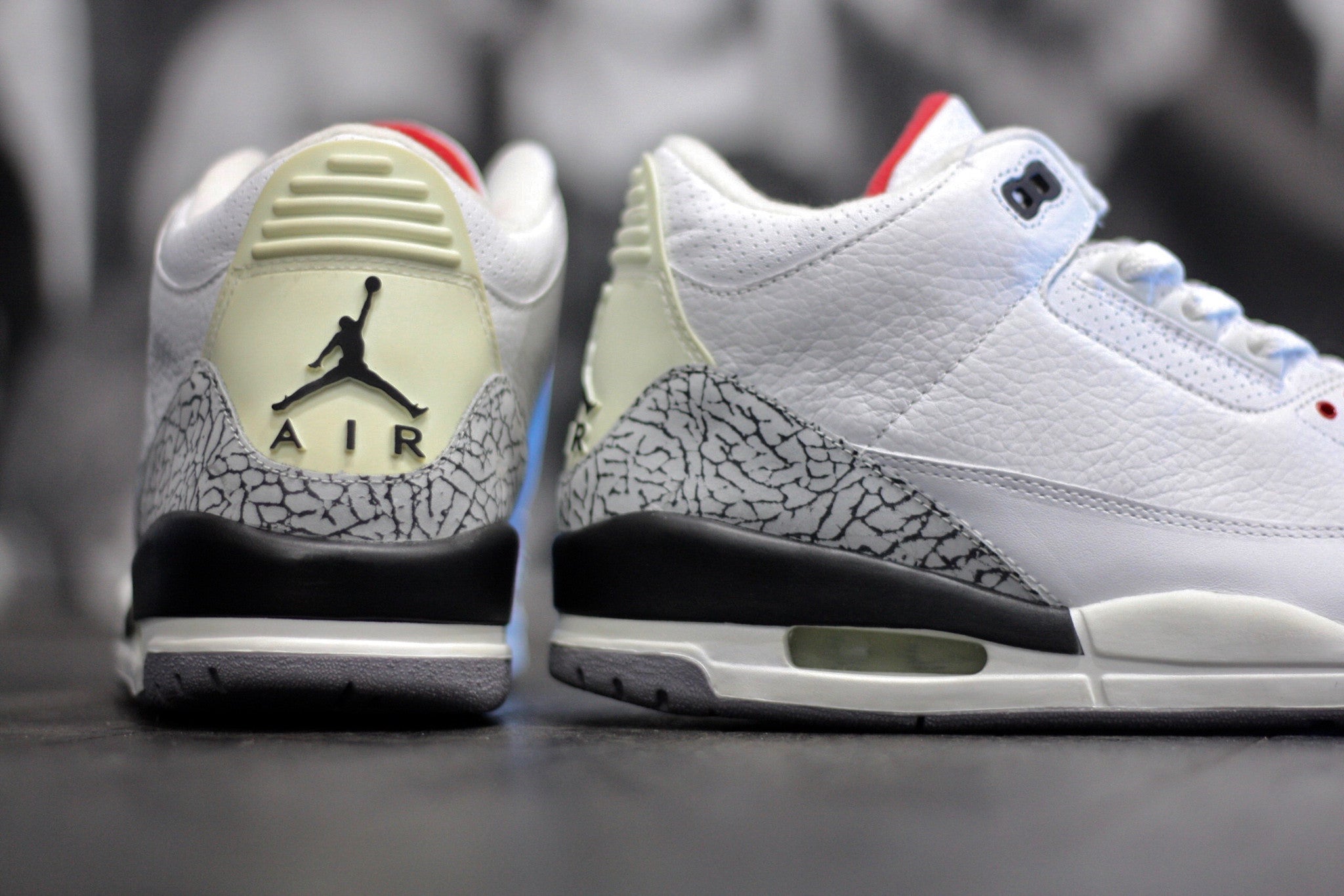 AIR JORDAN RETRO 3 "WHITE CEMENT" 2003 136064-102 - thesneakerspy