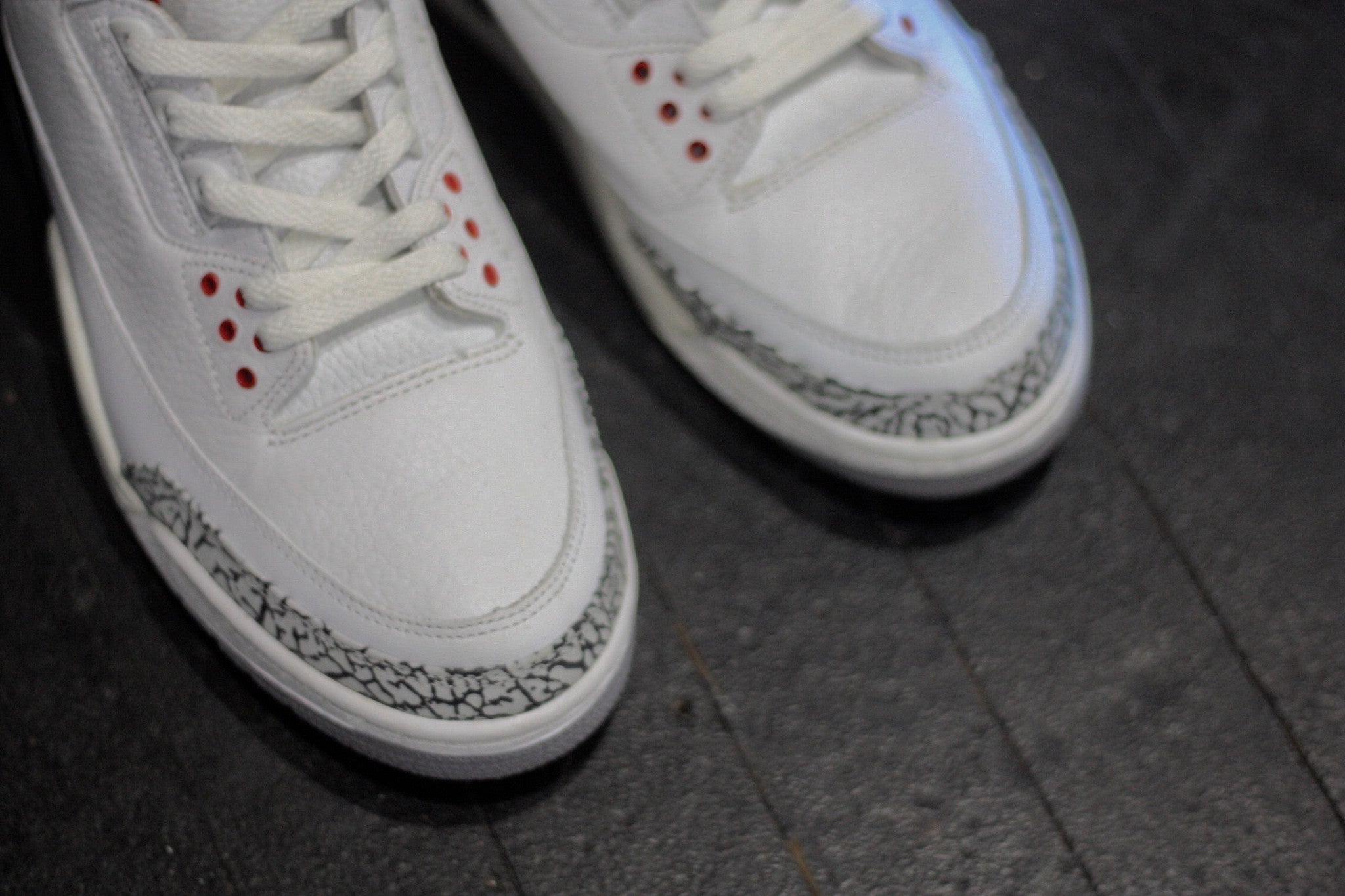 AIR JORDAN RETRO 3 "WHITE CEMENT" 2003 136064-102 - thesneakerspy