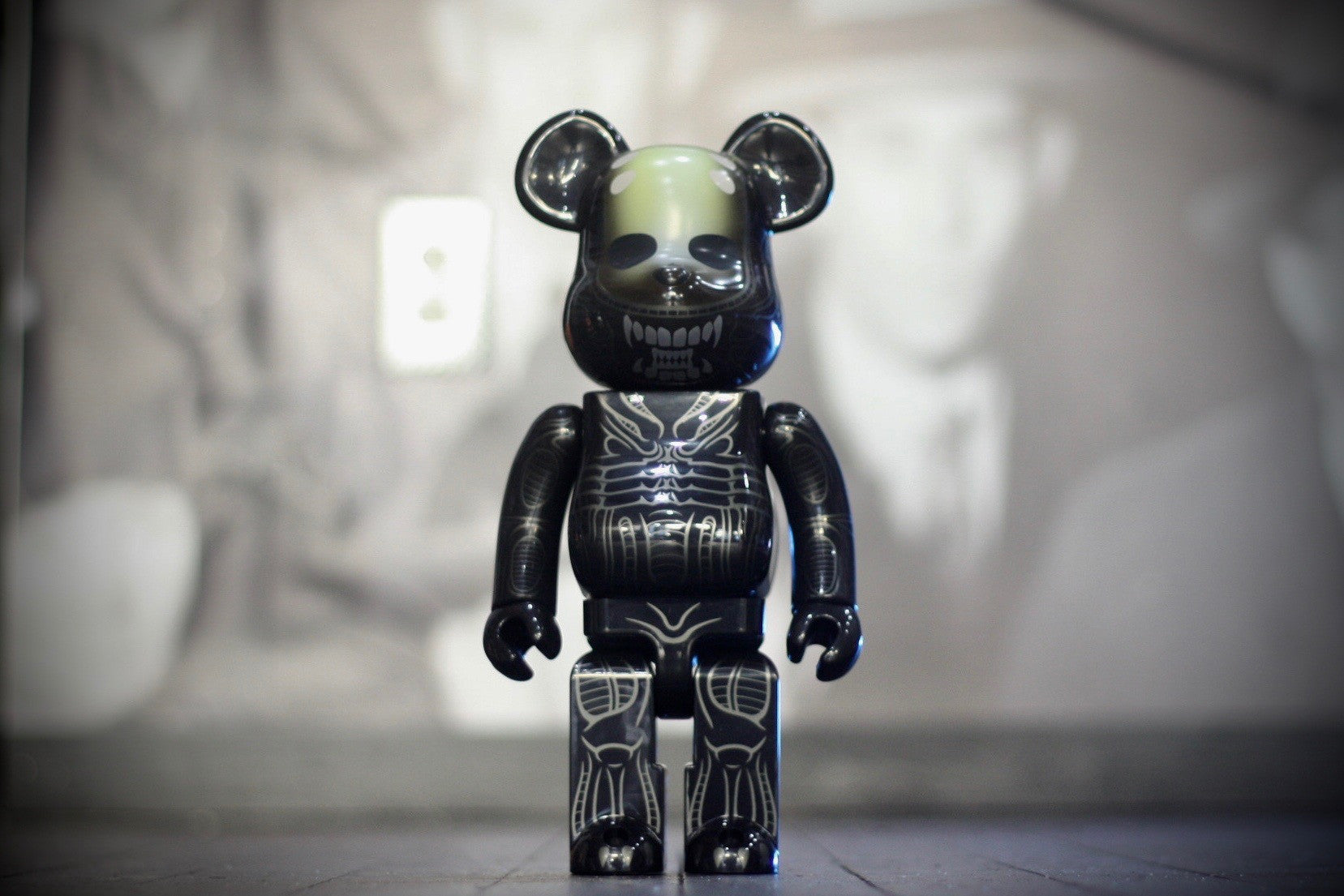 MEDICOM TOY 400% BEARBRICK - ALIEN