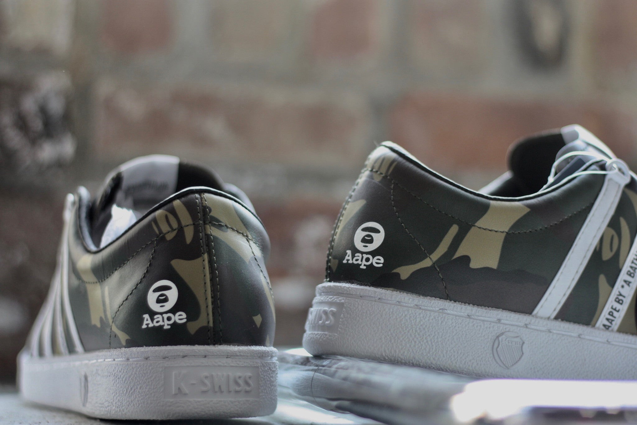 KSWISS CLASSIC X A BATHING APE AAPE "CAMO" - thesneakerspy