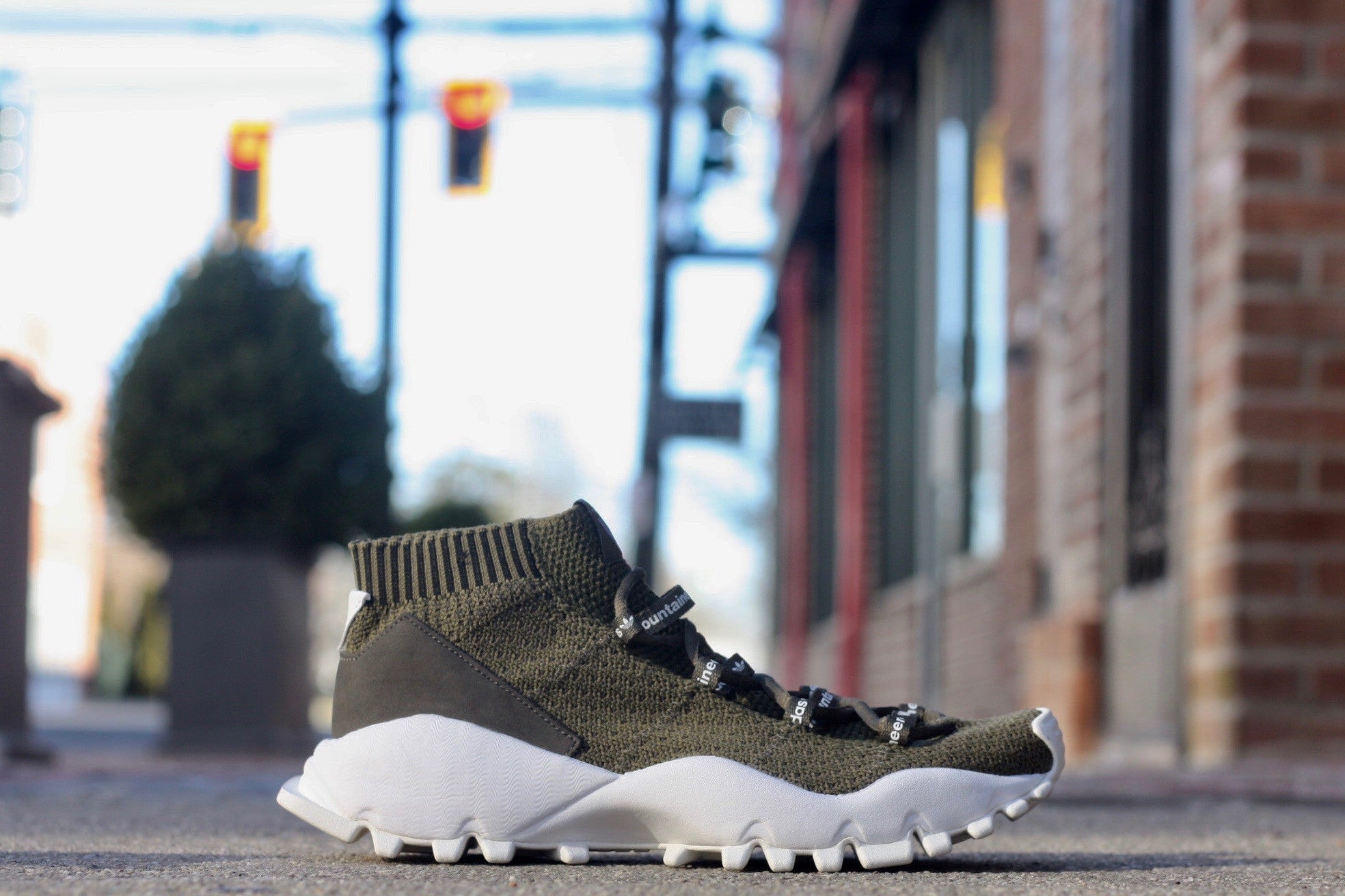 ADIDAS X WHITE MOUNTAINEERING "SEE U LATER" OLIVE S80531 - thesneakerspy