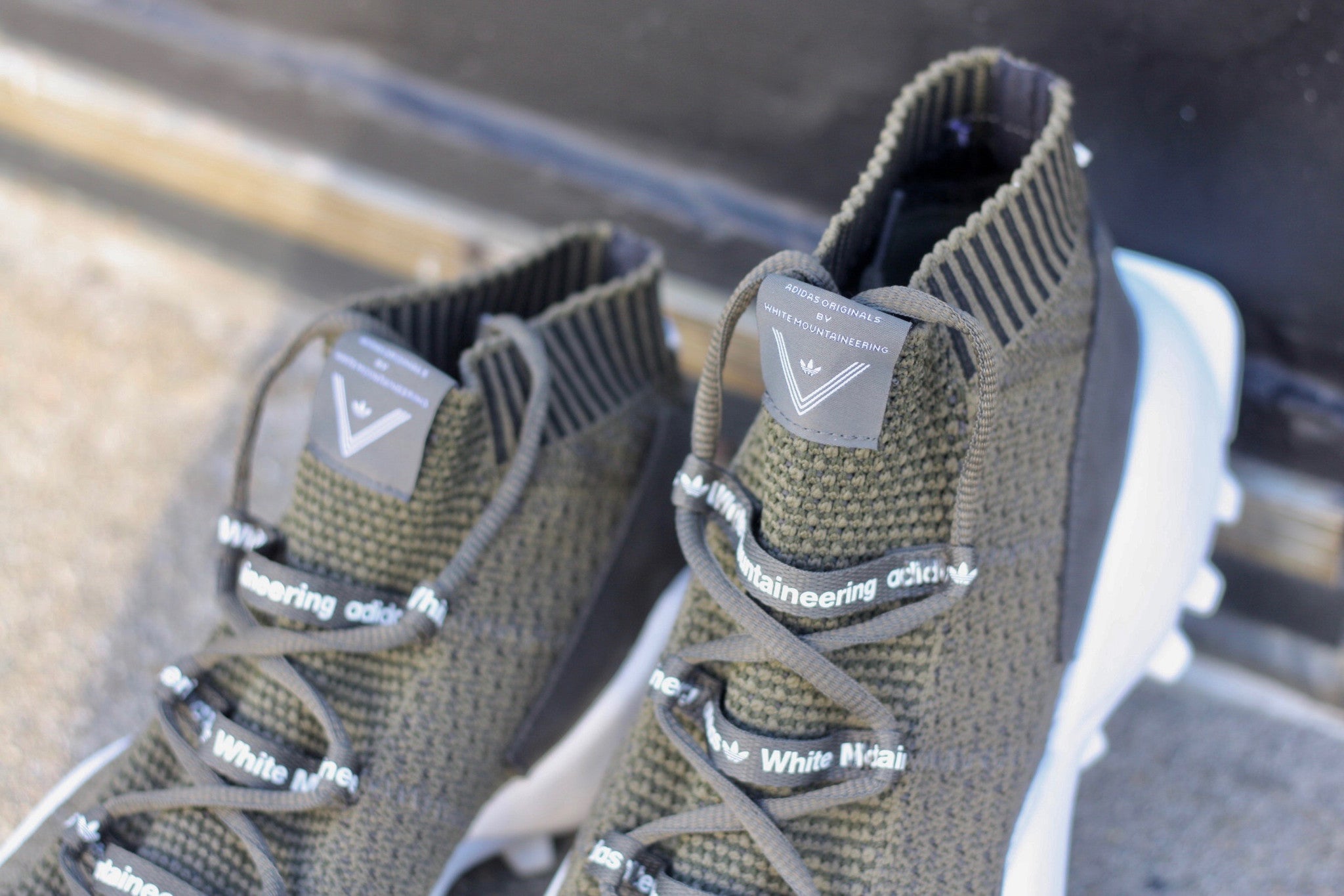 ADIDAS X WHITE MOUNTAINEERING "SEE U LATER" OLIVE S80531 - thesneakerspy