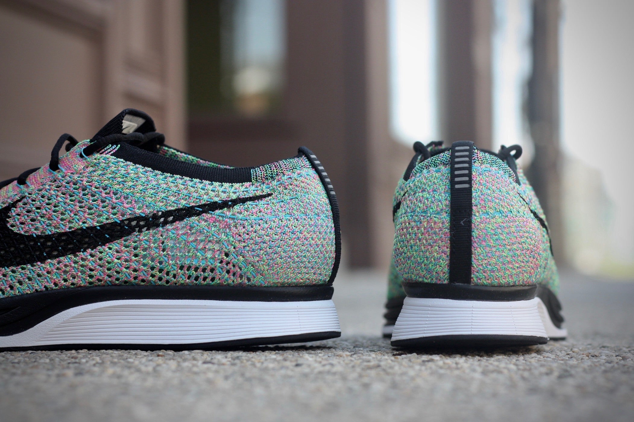 NIKE FLYKNIT RACER "MULTI-COLOR" 526628-304