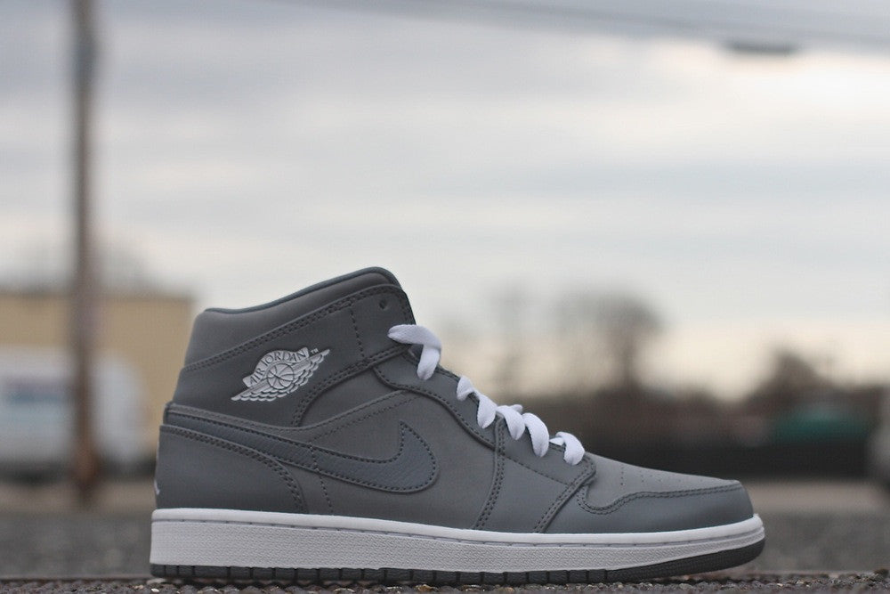 AIR JORDAN 1 MID "COOL GREY" 554724 014 - thesneakerspy