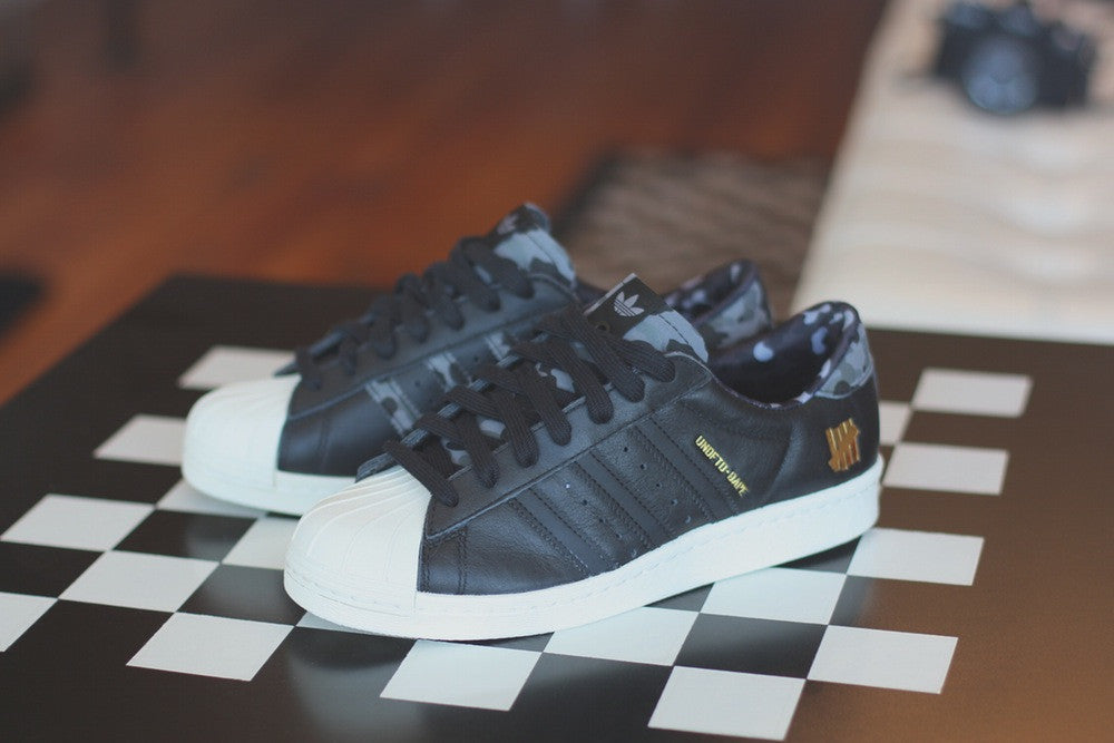 ADIDAS SUPERSTAR X UNDFTD X BAPE BLACK CAMO B34291 - thesneakerspy