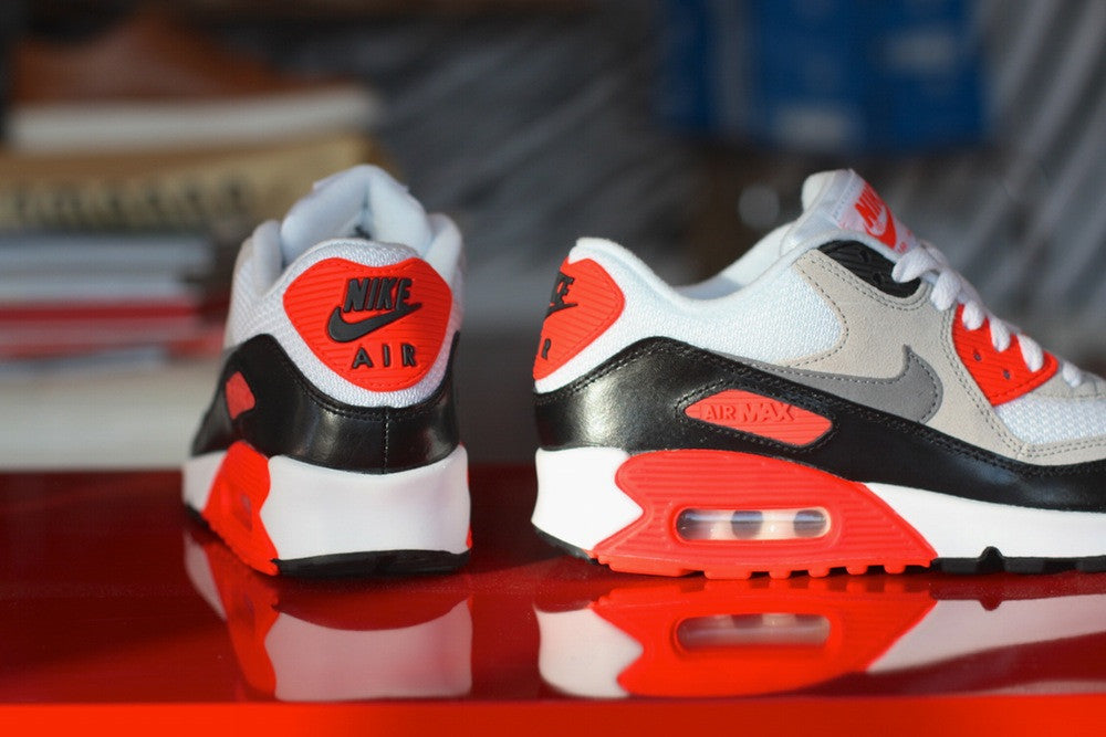 NIKE AIR MAX 90 INFRARED (GS) 2015 724882 100 - thesneakerspy