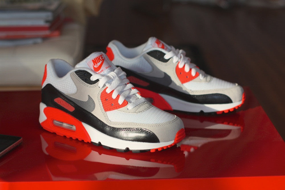 NIKE AIR MAX 90 INFRARED (GS) 2015 724882 100 - thesneakerspy