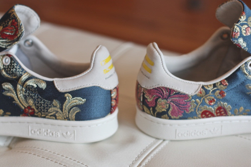 ADIDAS STAN SMITH PHARRELL WILLIAMS JACQUARD "BLUE" B25384 - thesneakerspy