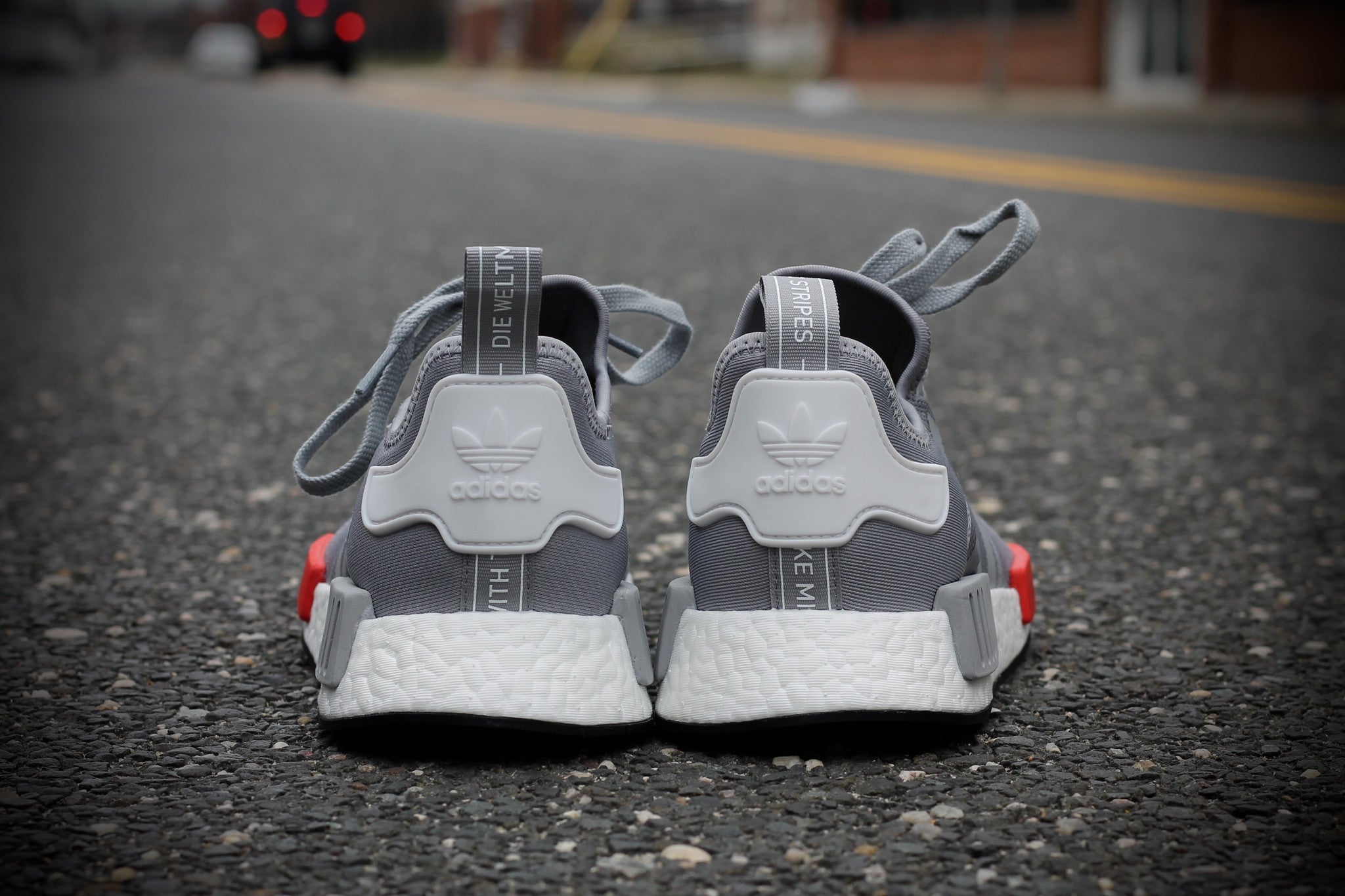 ADIDAS NMD RUNNER GREY/WHITE/RED S79160 - thesneakerspy