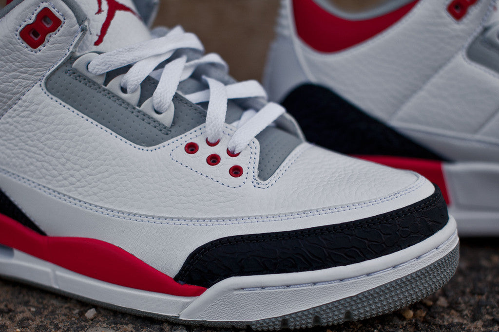 AIR JORDAN RETRO 3 "FIRE RED" 136064-120 - thesneakerspy