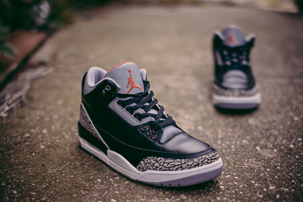 AIR JORDAN RETRO 3 "BLACK CEMENT" 136064 010 2011 - thesneakerspy