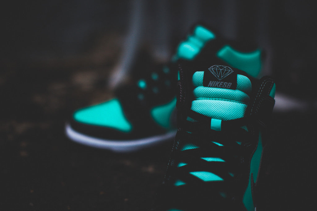 NIKE DUNK HIGH PREMIUM X DIAMOND "TIFFANY" 653599 400 2014