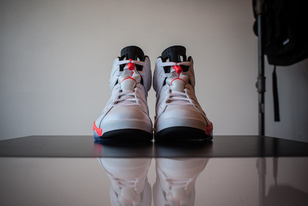 AIR JORDAN RETRO 6 "WHITE INFRARED" 2014 384664 123 - thesneakerspy