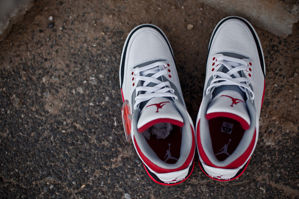 AIR JORDAN RETRO 3 "FIRE RED" 136064-120 - thesneakerspy