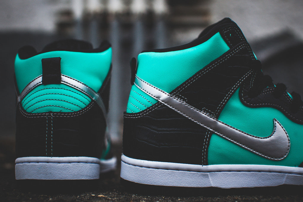 NIKE DUNK HIGH PREMIUM X DIAMOND "TIFFANY" 653599 400 2014