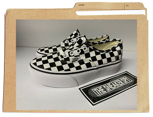 VANS AUTHENTIC PLATFORM "CHECKERED"