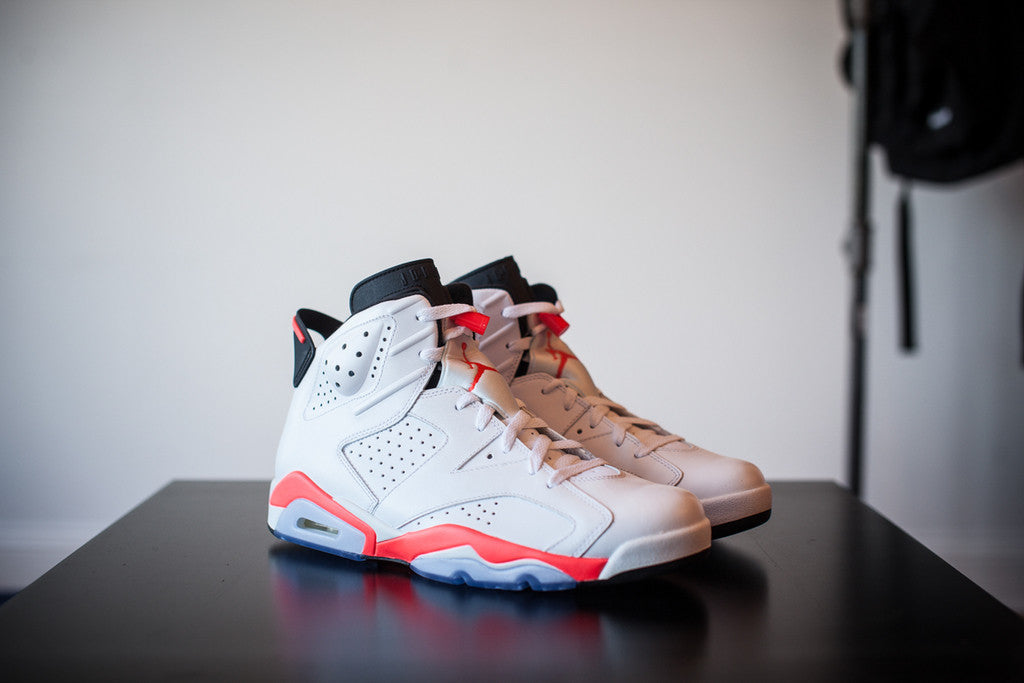 AIR JORDAN RETRO 6 "WHITE INFRARED" 2014 384664 123 - thesneakerspy