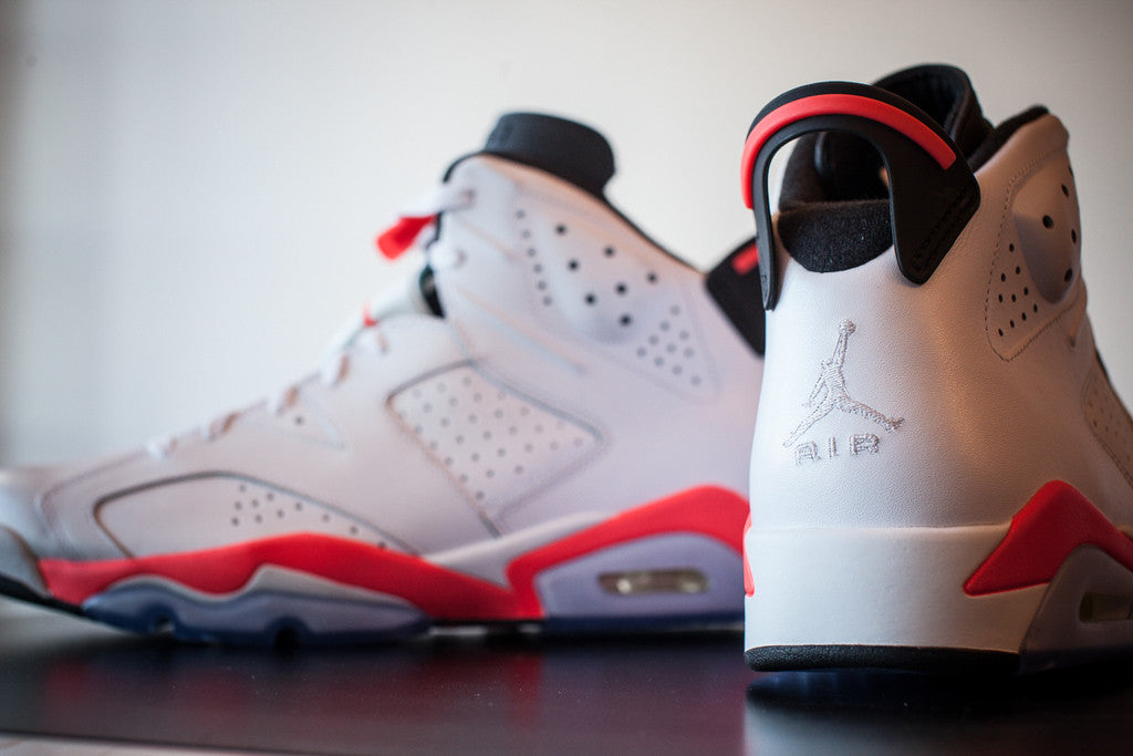 AIR JORDAN RETRO 6 "WHITE INFRARED" 2014 384664 123 - thesneakerspy