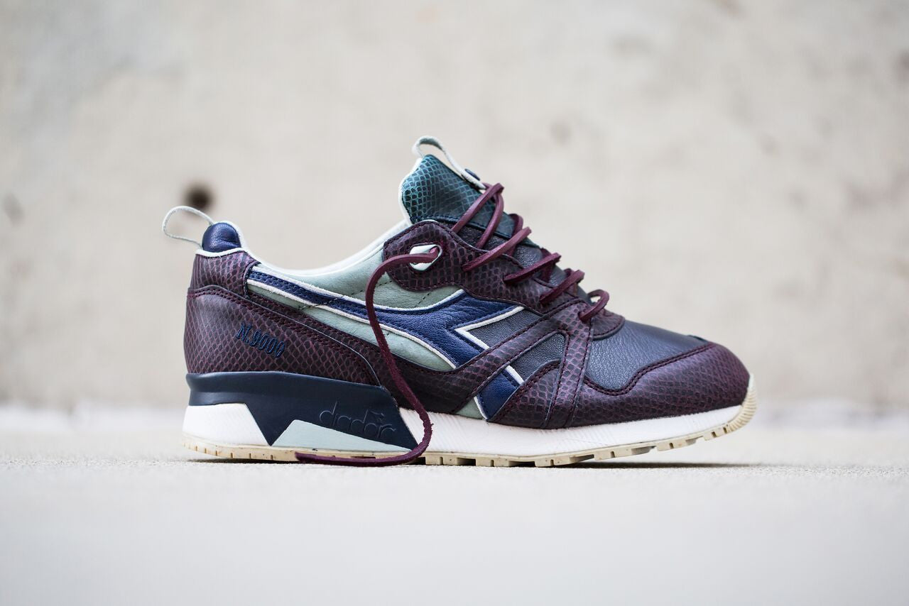 DIADORA N9000 X BAIT "NOTT VENEZIANE" BLOODY VIOLET - thesneakerspy